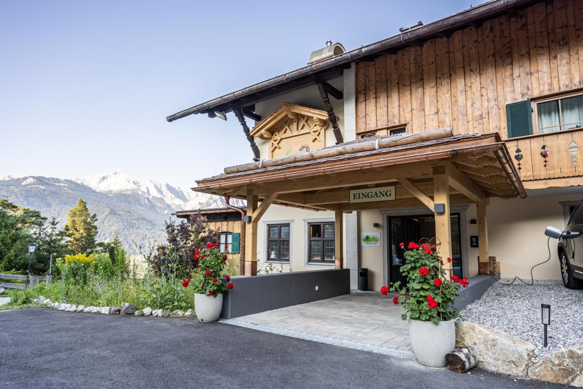 Landkomforthotel Panorama & Restaurant Bella Vista 加爾米施-帕滕基興 外观 照片