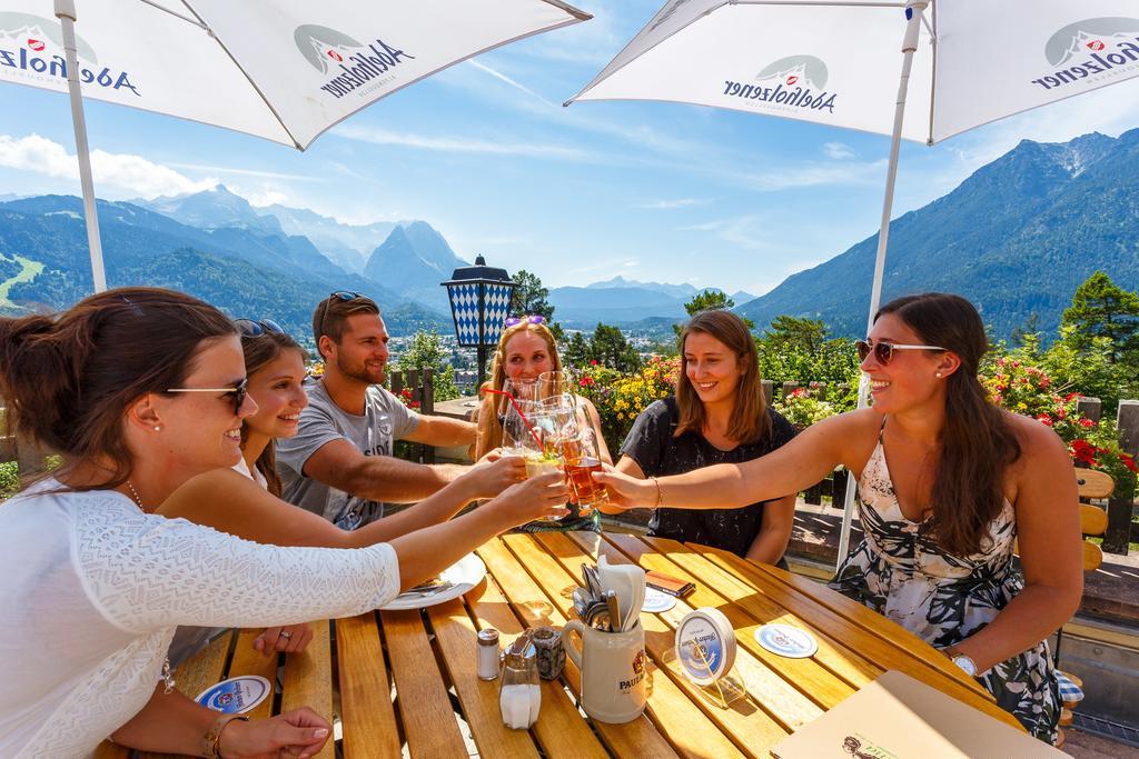 Landkomforthotel Panorama & Restaurant Bella Vista 加爾米施-帕滕基興 外观 照片