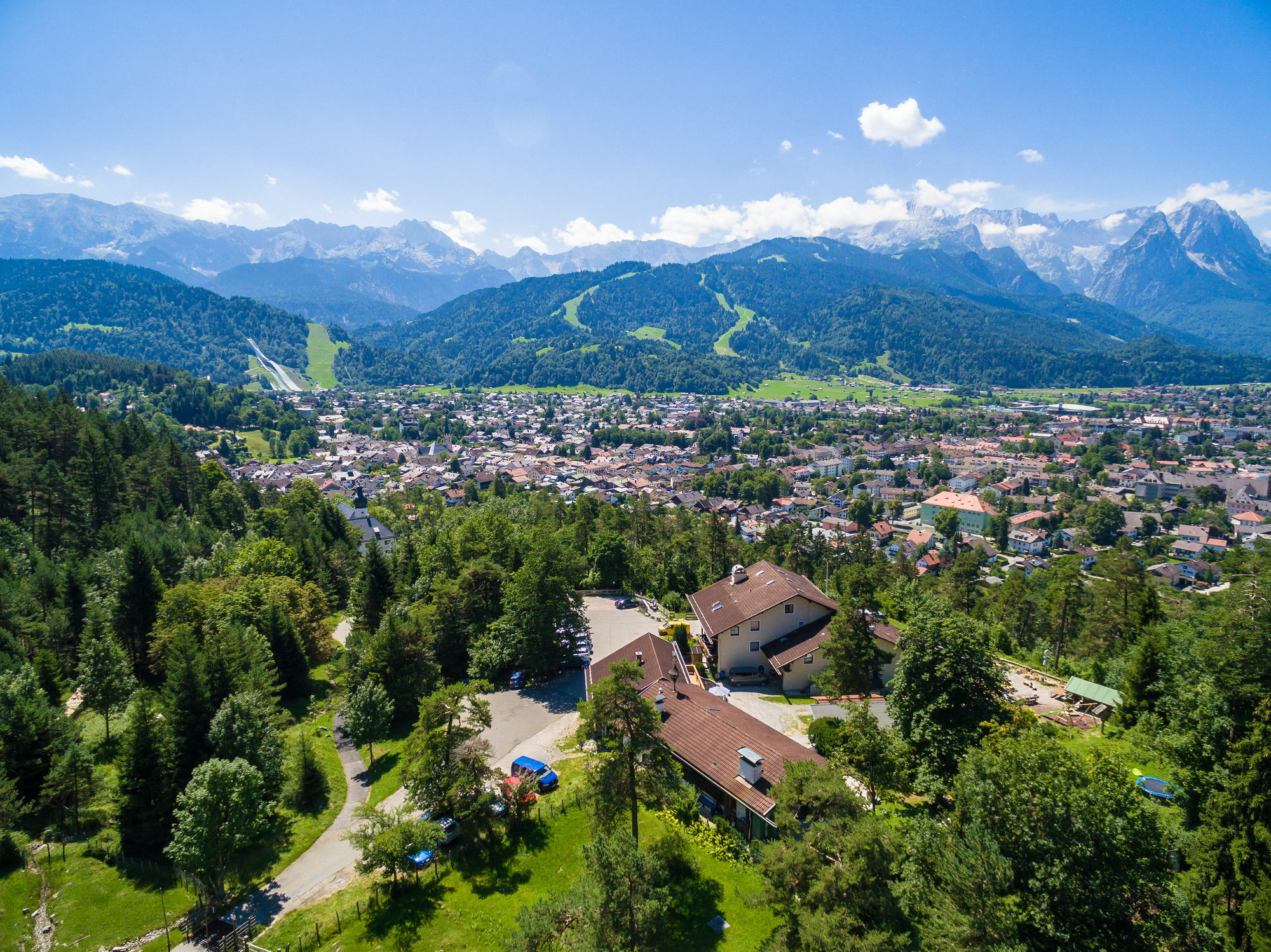 Landkomforthotel Panorama & Restaurant Bella Vista 加爾米施-帕滕基興 外观 照片